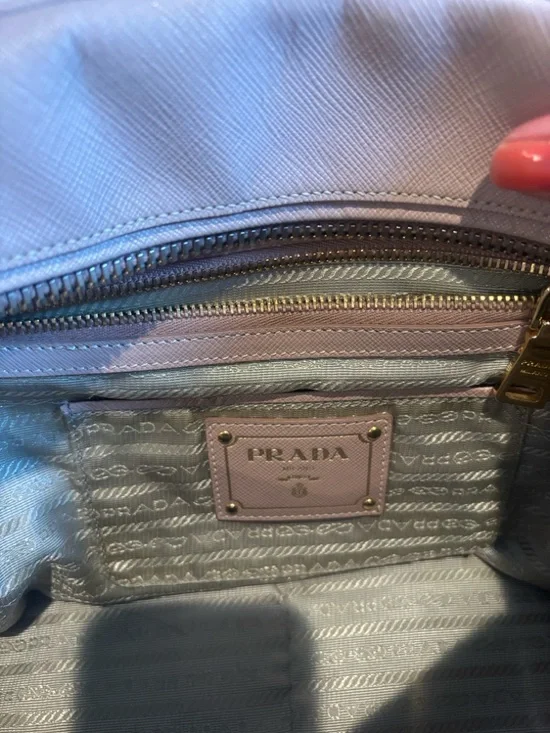 PRADA Saffiano Leather Shoulder Bag - Picture 9 of 13